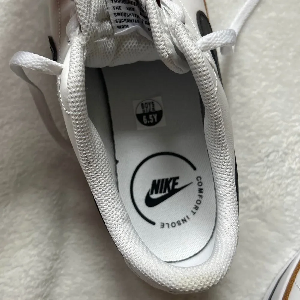 Nike Court Legacy White Black Desert Ochre Women’s 8 Brand New 6.5 youth